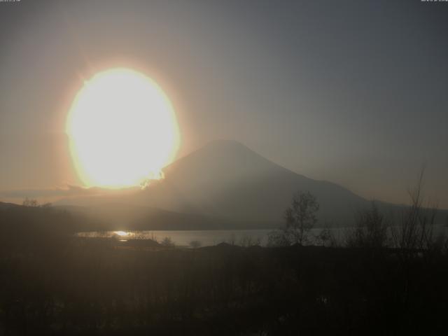山中湖からの富士山