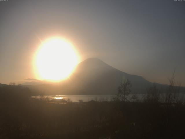 山中湖からの富士山