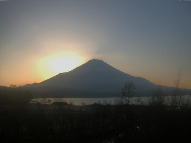 山中湖からの富士山