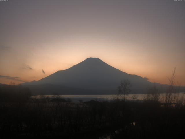 山中湖からの富士山