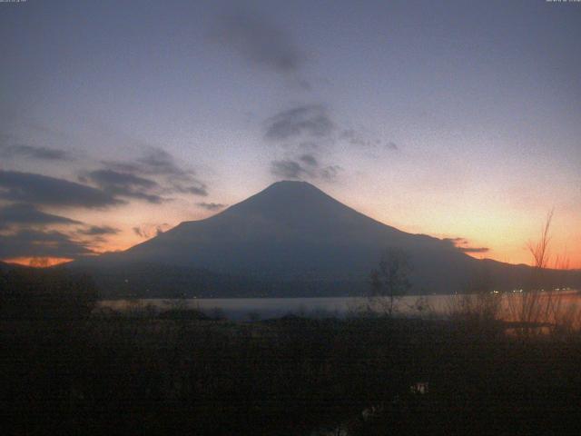 山中湖からの富士山