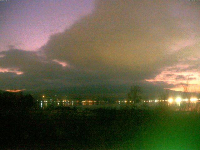 山中湖からの富士山