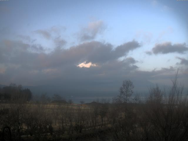 山中湖からの富士山