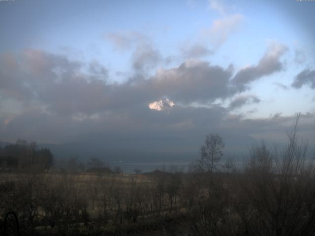 山中湖からの富士山