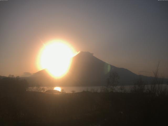 山中湖からの富士山