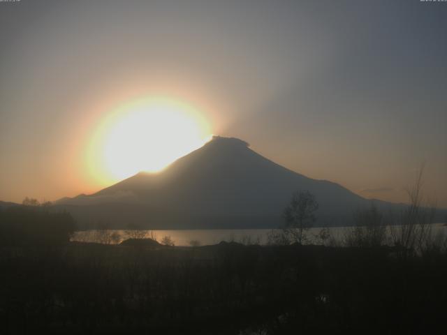 山中湖からの富士山