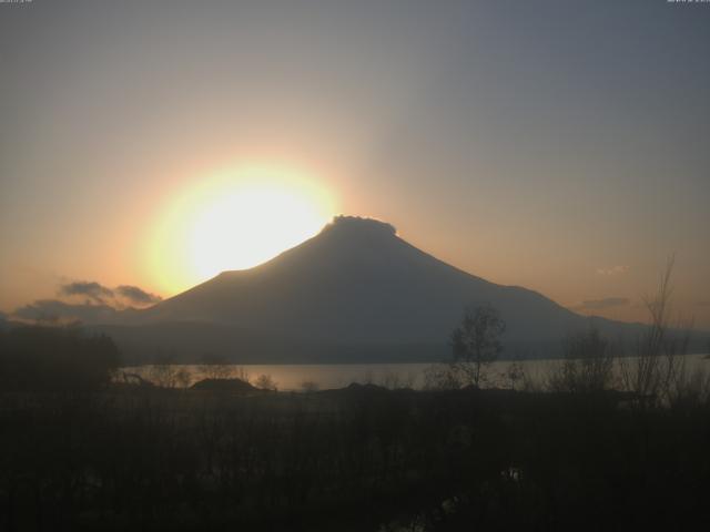 山中湖からの富士山