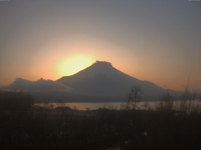 山中湖からの富士山