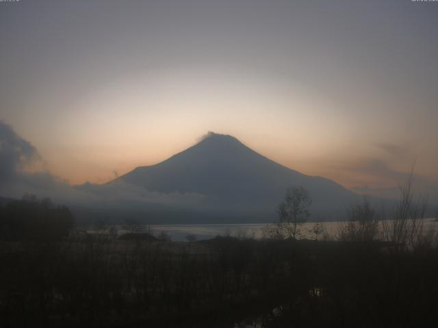 山中湖からの富士山