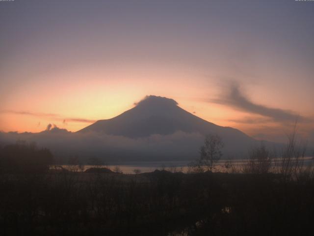 山中湖からの富士山