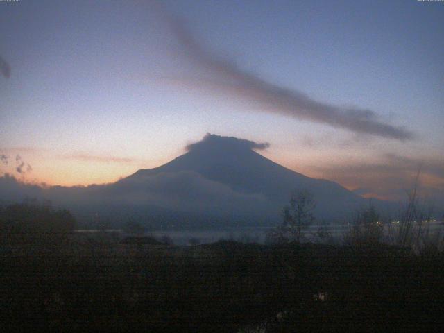 山中湖からの富士山