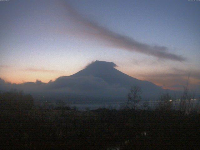 山中湖からの富士山