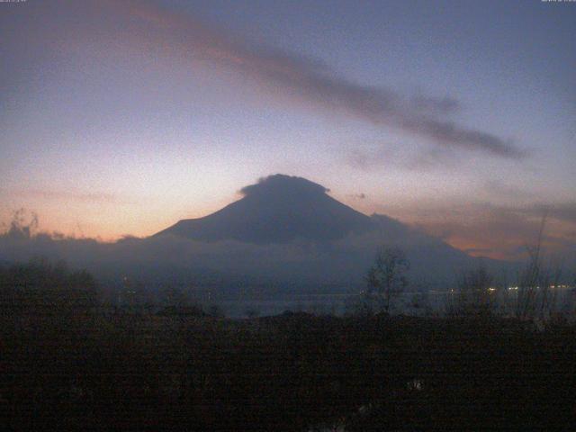 山中湖からの富士山