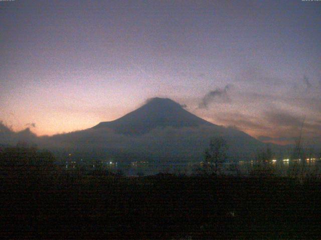 山中湖からの富士山