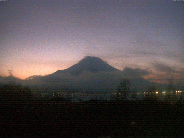 山中湖からの富士山