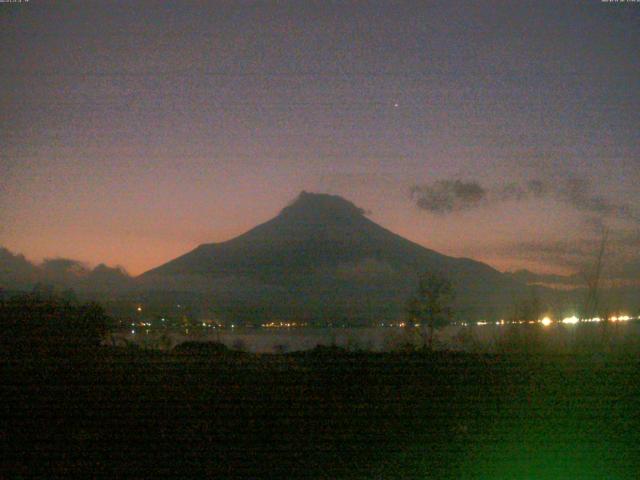 山中湖からの富士山