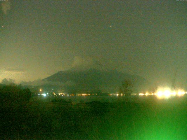 山中湖からの富士山