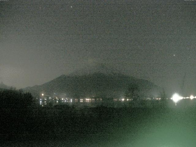 山中湖からの富士山