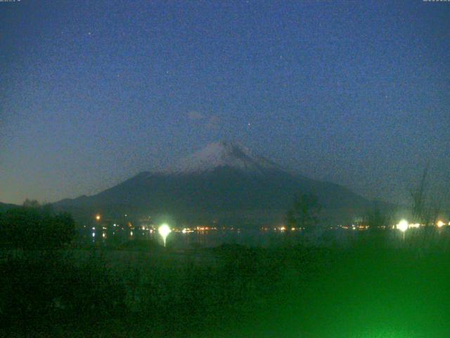 山中湖からの富士山