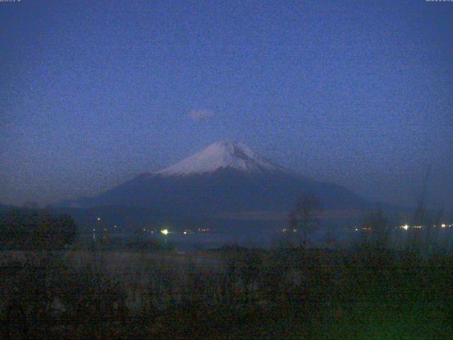 山中湖からの富士山