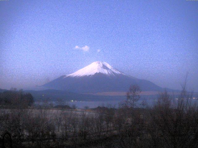 山中湖からの富士山