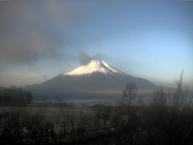 山中湖からの富士山