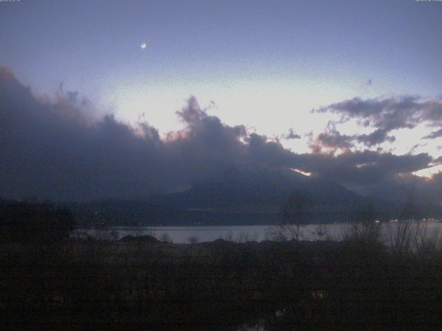 山中湖からの富士山