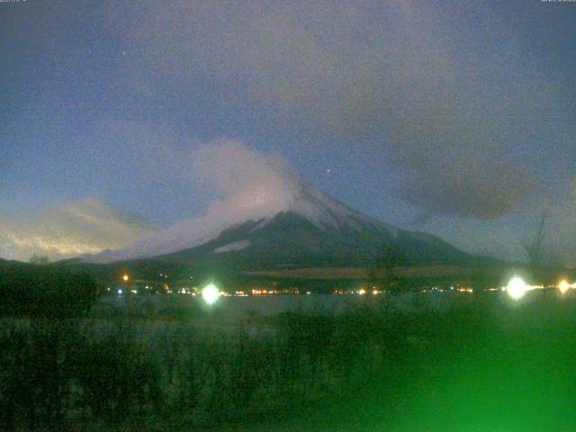 山中湖からの富士山