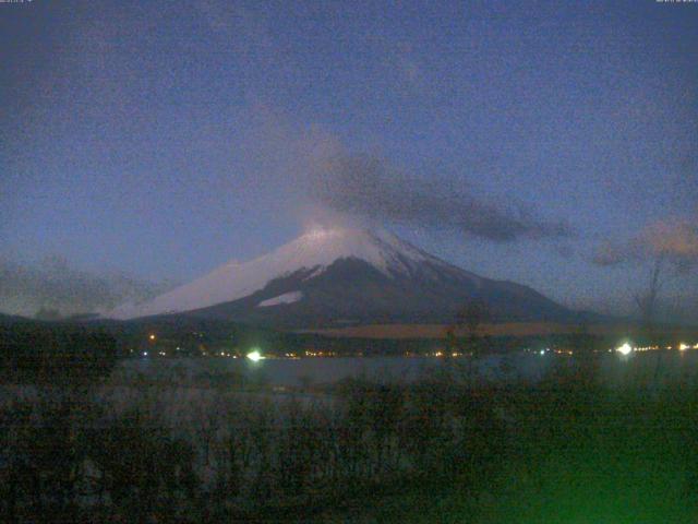 山中湖からの富士山