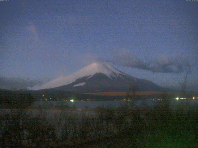 山中湖からの富士山