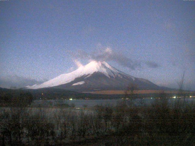 山中湖からの富士山