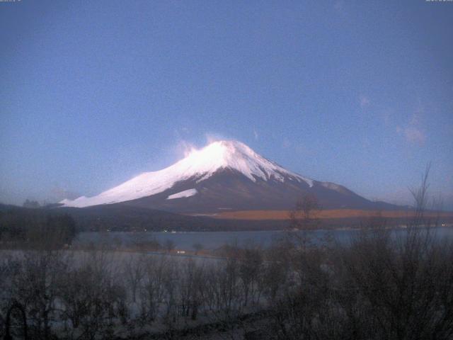 山中湖からの富士山