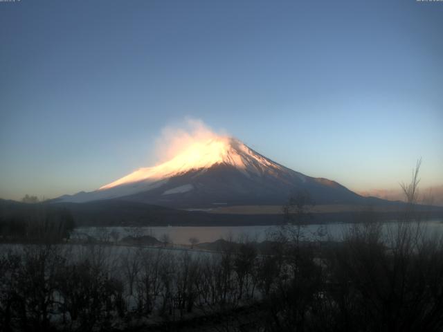 山中湖からの富士山