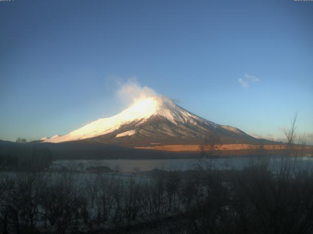 山中湖からの富士山