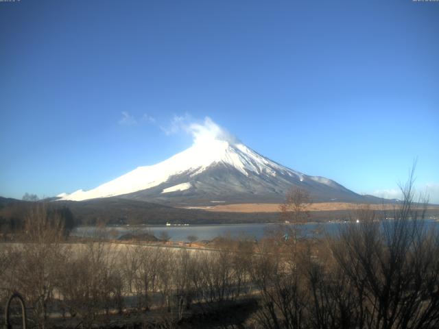 山中湖からの富士山