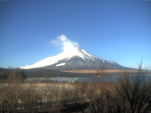 山中湖からの富士山