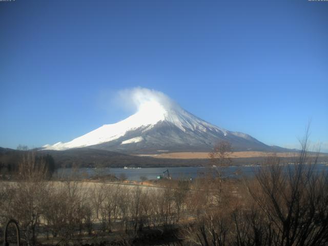 山中湖からの富士山