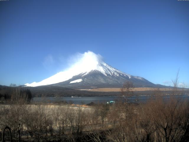 山中湖からの富士山