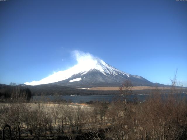 山中湖からの富士山