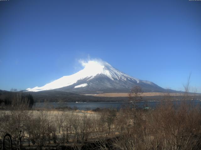 山中湖からの富士山