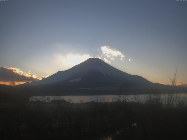 山中湖からの富士山