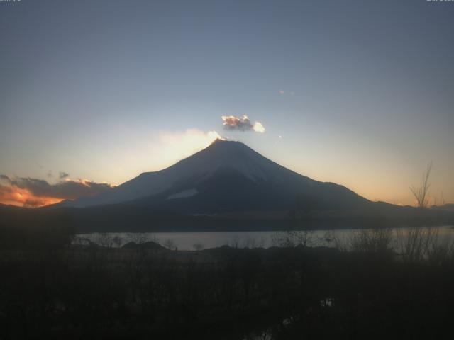 山中湖からの富士山