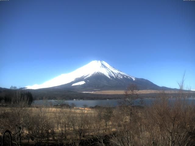 山中湖からの富士山