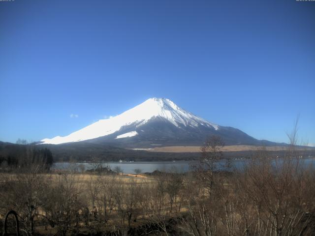 山中湖からの富士山