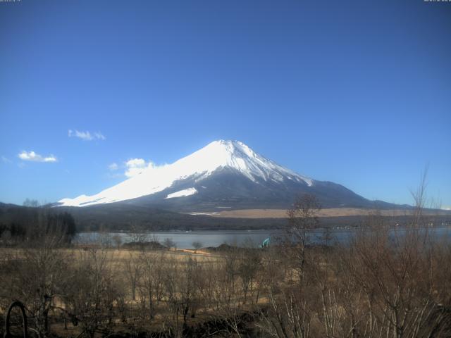 山中湖からの富士山