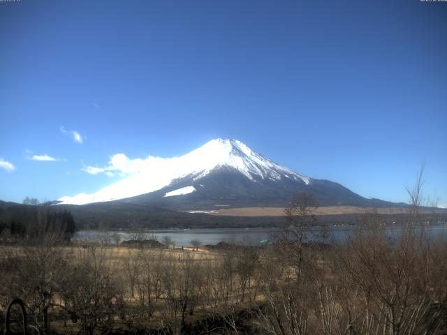 山中湖からの富士山