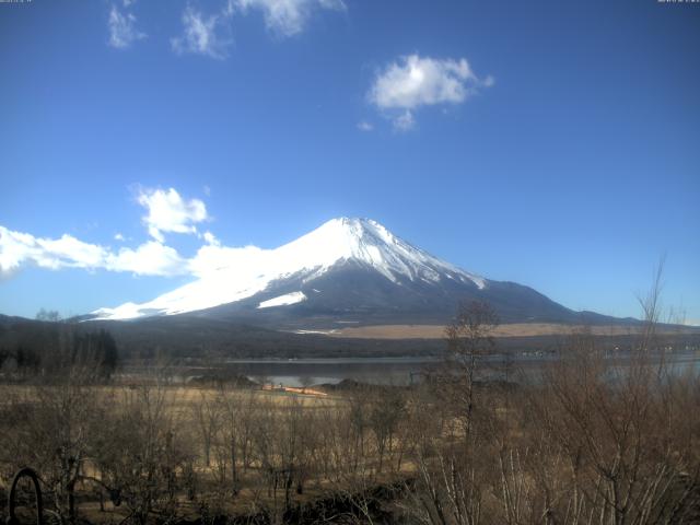 山中湖からの富士山