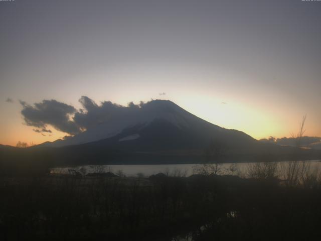 山中湖からの富士山