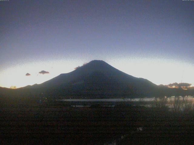 山中湖からの富士山