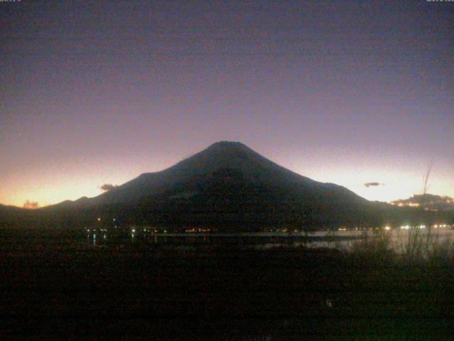 山中湖からの富士山